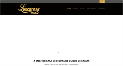 Desktop Screenshot of lescamar.com.br